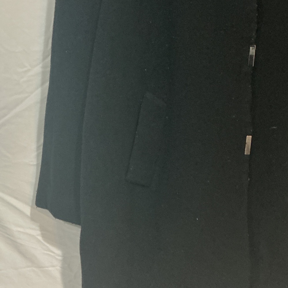 Liz Claiborne Elegant Black Pea Coat - Picture 6 of 8